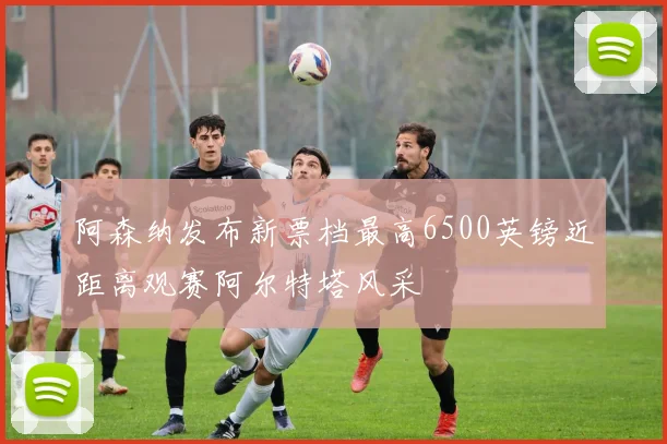 阿森纳发布新票档最高6500英镑近距离观赛阿尔特塔风采